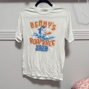 White Benny's Boat Race 2020 T-Shirt